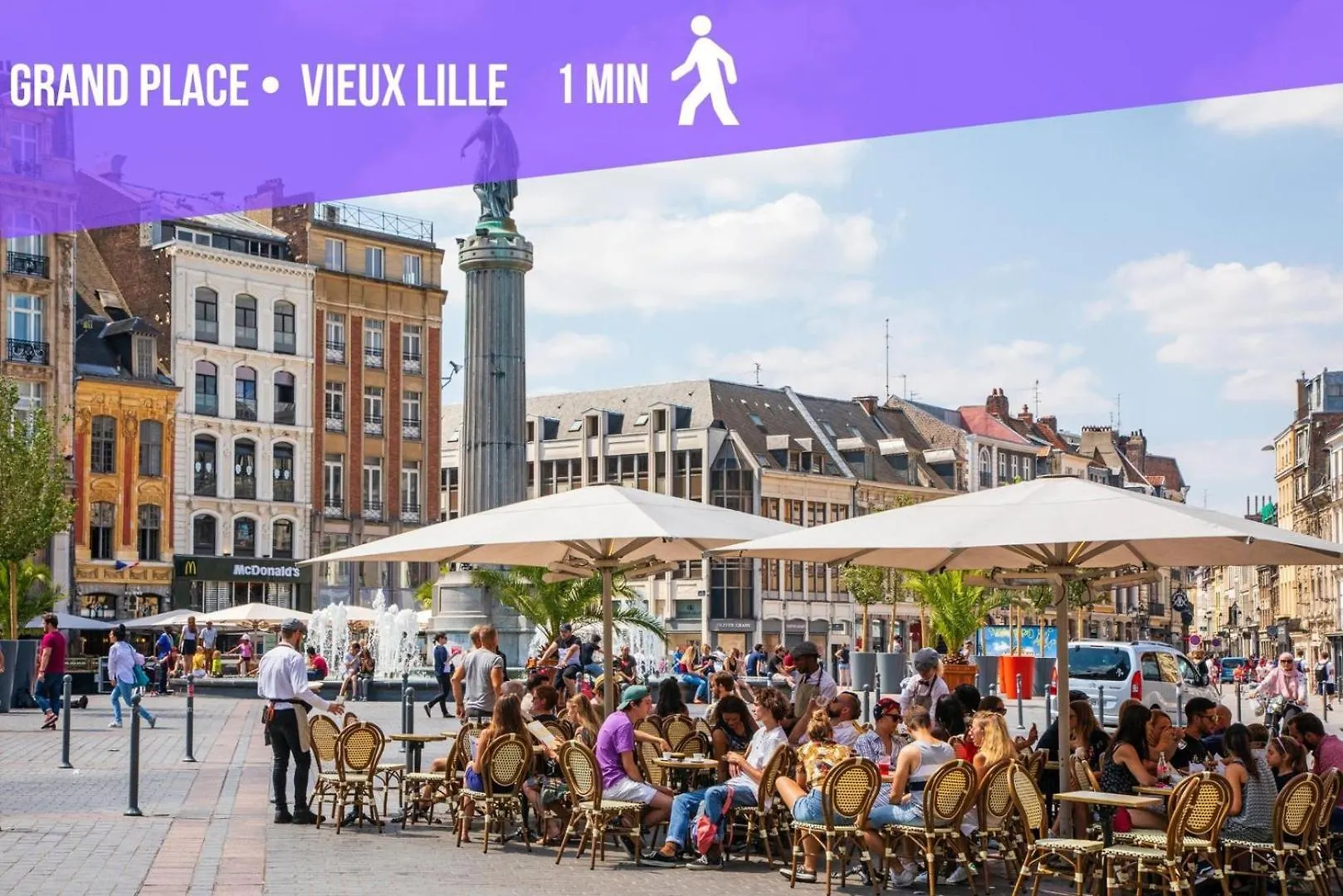 Superbe Appartement Sur La Grand Place, Avec Vue ! Lille
